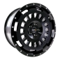 Preview: 9x20 ET28 Twin-Monotube-Projekt-AT20G Alufelge in schwarz für Mercedes G-Klasse W463